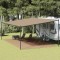 vidaXL Covor pentru cort, gri taupe, 400x800 cm, HDPE 310755