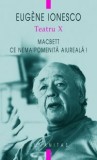 Eugene Ionesco - Teatru X, 2023, Cartier
