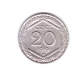 Moneda Italia 20 centesimi/cent 1919 R, stare buna, curata, Europa, Cupru-Nichel