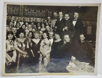 AL 3 - LEA CONGRES INTERNATIONAL DE MEDICINA MILITARA , PARIS , FOTOGRAFIE DE GRUP LA BANCHET - 1925 foto