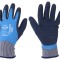 Mănuşi de protecţie albastru mărimea M latex poliamidă