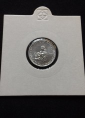 Monede Turcească F.A.O. 5 Kuruş ( Mother breastfeeding infant) 1976 WCC:km907