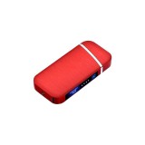 Cumpara ieftin Bricheta electrica Edman PX3 antivant, incarcare USB, finisaj mat, Rosu