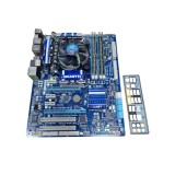 Kit Placă de bază Gigabyte GA-P55-UD4, Socket 1156, Intel Core i5 750, 8GB DDR3, Cooler inclus