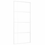 Cumpara ieftin Usa glisanta, alb, 90x205 cm, sticla ESG si aluminiu
