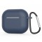 Husa Techsuit Silicone Case pentru Apple AirPods 4, Bleumarin