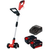 Einhell GE-CC 18 Li PXC + Twinpack + 4514095 - Aparat de curatat rosturi si pavaje 100 mm + Set 2 acumulatori si incarcator Li-Ion 18 V 4 Ah