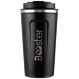 Cana termica Booster, 510 ml, Negru