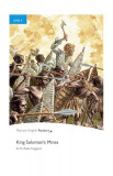 Level 4: King Solomon&#039;s Mines, With MP3 Audio CD - Paperback brosat - Pearson
