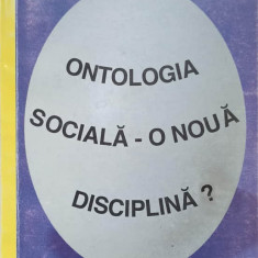 ONTOLOGIA SOCIALA - O NOUA DISCIPLINA?-ELENA PUHA