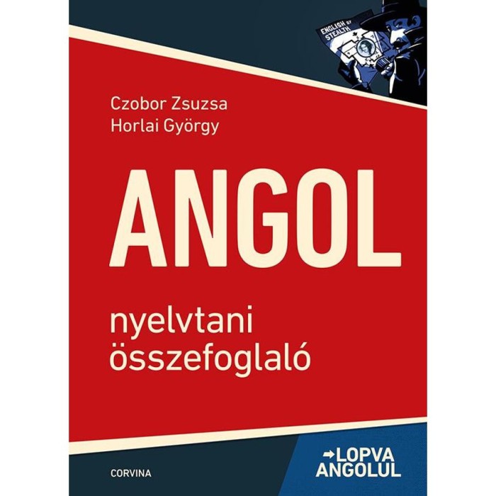 Angol nyelvtani &ouml;sszefoglal&oacute; - Lopva angolul - 6. kiad&aacute;s - Czobor Zsuzsa