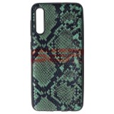 Husă Samsung Galaxy A30s, TPU, Piele Snake, Verde