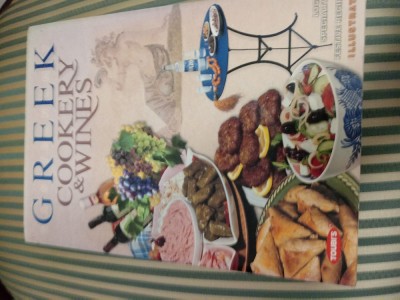 Greek Cookery and Wines, carte de bucate foto