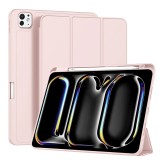Husa tableta pentru ipad pro 11 (2024), flex trifold, pink