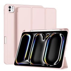 Husa iPad Pro 11 (2024) Techsuit Flex Trifold Pen, roz foto