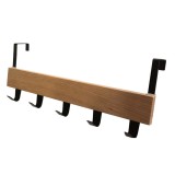 Cuier pentru usa din lemn cu 5 agatatori