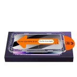 Folie sticlă 9H pentru iPhone 17 Pro Max &ndash; full cover, anti-amprentă, anti-zg&acirc;rieturi, montaj ușor