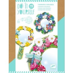 Set creativ DIY Djeco - Oglinzi inflorate