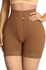 Body modelator EllieEllie cu efect de control al abdomenului și ridicare a posteriorului - Maro - Maro, 3XL