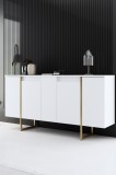Cumpara ieftin Consola Luxe Alb 160x35x80 cm