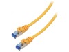 Cablul Patch Cord S/FTP 6a CCA LSZH Portocalie 15m 26AWG, Lanberg