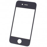 Geam Sticla iPhone 4G, iPhone 4s, Negru, AM