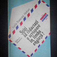 Lucia Trancota Hohan - Stiti sa redactati o scrisoare in limba engleza?
