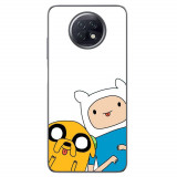 Husa compatibila cu Xiaomi Redmi Note 9T Silicon Gel Tpu Model Finn and Jake Tongues