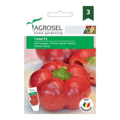 Seminte legume ardei gogosar Traian F1 AS-PG3 foto