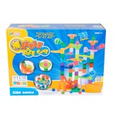 Joc de constructie, Marble Race Game, Cursa bilelor, 73 piese