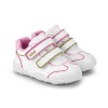 Pantofi Fete Fisioflex 4.0 White Color 26 EU, Alb, BIBI Shoes