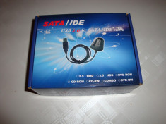 Adaptor recuperat date HDD IDE Sata USB laptop sau calculator desktop foto