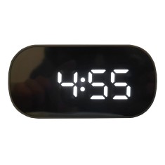 Ceas electronic A118, multifunctional, afisaj LCD, alb foto