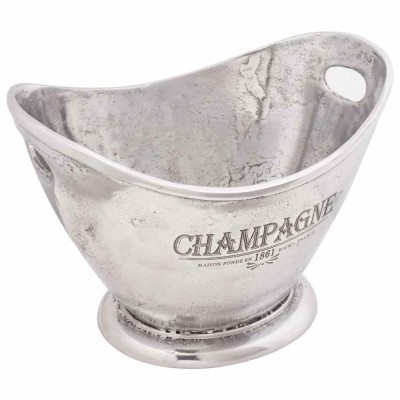 vidaXL Răcitor de gheață Argintiu 36 x 25 x 26 cm Aluminiu 42000129 foto