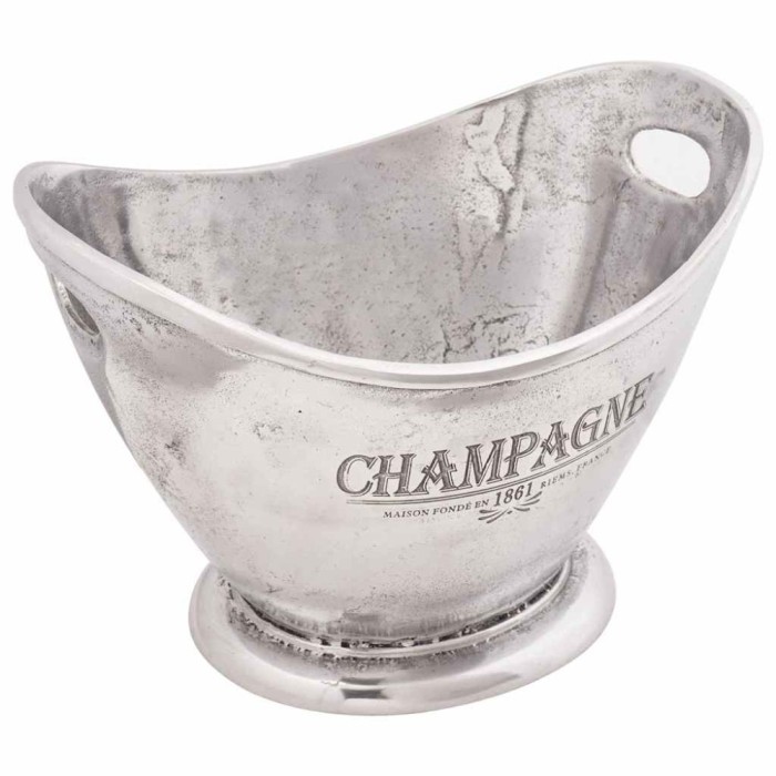vidaXL Răcitor de gheață Argintiu 36 x 25 x 26 cm Aluminiu 42000129