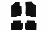 Mochete textile de la Rigum potrivite pentru Kia Carens II 2006-2013, set de 4 bucati, negru Performance AutoTuning