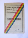 Rar! Carnet de membru Partidul Național-Țărănesc organizația Oradea 1946-1947