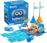 Invatam programarea cu robotelul Botley 2.0 - 78 piese - Set activitati STEM, Learning Resources