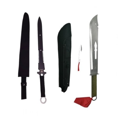 Set doua sabii de vanatoare, DEPOX&amp;reg;, Last Ronin, 68.5 cm, negru foto