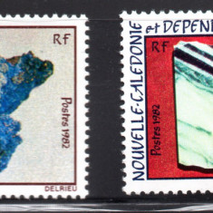 NOUA CALEDONIE 1982, Minerale, serie neuzată, MNH