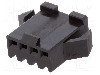 Conector semnal, 4 pini, pas 2.5mm, serie SM, JST - SMP-04V-BC