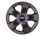 Cumpara ieftin Set 4 capace roti Bis Negru R15 pentru gama auto Ford, Autohelix MSA
