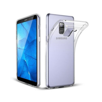 Husa Samsung Galaxy A6 A600 2018 Silicon Transparenta foto