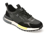 Pantofi sport GRYXX negri, 8286, din material textil