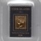 COOK 2013 WORLD FIRST POSTAGE STAMP GOLD FOIL