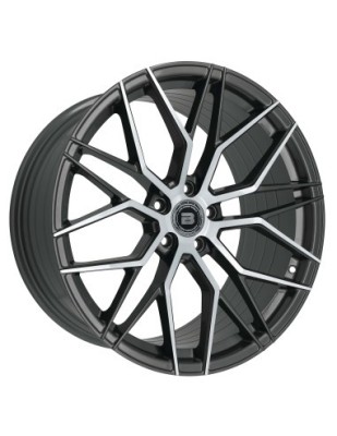 Set 4 jante din aliaj BUTZI FURA Shiny Gun Metal 20x8,5, 5x112, ET45, 73,1 foto