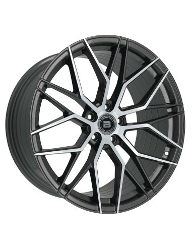Set 4 jante din aliaj BUTZI FURA Shiny Gun Metal 20x8,5, 5x112, ET45, 73,1