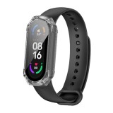 Husa + folie Xiaomi Mi Band 6 Asteroid GSM Defense, transparenta (Pachet 360&deg;)