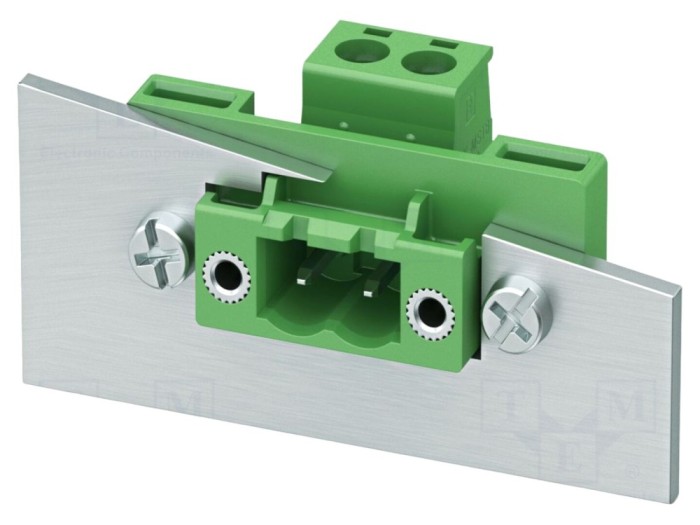 Conector tată, 2 pini, 12A