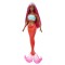 BARBIE DREAMTROPIA PAPUSA SIRENA CU PAR MAGENTA SI COADA PORTOCALIE